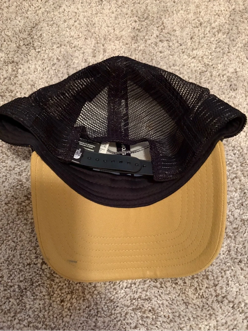 The North Face Black And Tan Mudder Trucker Hat